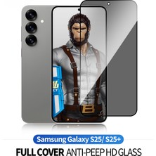 Galaxy S25 Uyumlu Full Cover Hayalet Ekran Anti-Peep Hd Glass Ekran Koruyucu