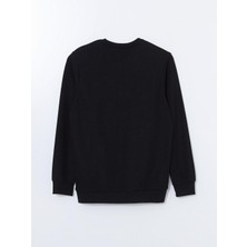 Lcwaıkıkı Classic Bisiklet Yaka Uzun Kollu Erkek Sweatshirt