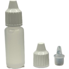 Zylan Ambalaj 10  ml Pe Aseton Şişesi, 24 Adet, Plastik