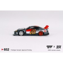 Mini Gt 1/64 Lb-Super Silhouette Nissan Sılvıa (S15)GARUDA Mını Gt x Mızu Diecast