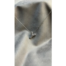 Keyper Y Harfli Zirkon Taşlı Çelik Kolye