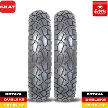 Servis Tyres 90/90-12 - 90/90-12 Octava Lastik Takımı