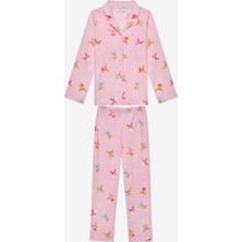 Penti Uzun Kollu Kız Çocuk Fairy Gömlek Pijama Takımı