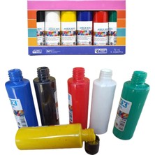 60ML Akrilik Boya, 6 Renk Tuval Boyası, Resim Akilik Boya