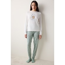 Penti Have Fun Termal Pantolon Pijama Takımı