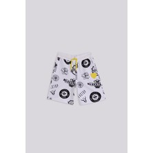 Nebbati Bg Store Erkek Çocuk Desenli Şort