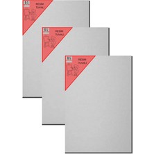 3lü Tuval Seti, 40X30 Cm, Tual Seti, 3 Adet Resim Tuvali.