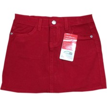 Çocuk Kırmızı Etek 23 Nisan 19 Mayıs 30 Ağustos 29 Ekim 10 Kasım