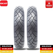 Servis Tyres 120/70-17 - 160/60-17 Dolphin Ön Arka Lastik Takım