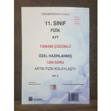 Fizik Soru Bankası AYT 11.sınıf Tamamı Çözümlü 1200 Soru