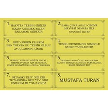Kehribar Store Gümüş Tesbih 925 Ayar Gümüş Özel Yazılı Erkek Hediye Sertifikalı Kişiye Özel Isim 9 x 5 mm
