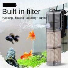 Longbangdian Shop 25W Tarzı Abd Fişi Akvaryum Filtre Pompası Süper 4 1 Balık Tankı Dalgıç Hava Oksijen Dahili Pompa Süs Balıkları Su Pompası (Yurt Dışından)