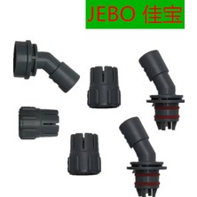 Longbangdian Shop Jebo AP80 81 135DU Stili 2 Adet Jebo Apotor Parçaları Sudan Çıkan Filtre Kovası Dirsek Somunu (Yurt Dışından)