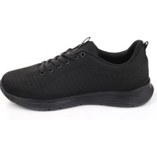 Volis Siyah Fileli Günlük Bağcıklı  Çocuk Sneaker Ayakkabı (36-40)