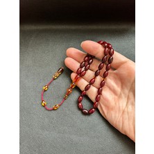Kehribar Store  Osmanlı Sıkma Benzetme Sıkma Kehribar Tesbih Eskitme Model Erkek Sertifikalı Kişiye Özel Isim