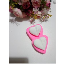 Ipek Hobi Çift Kalp Kokulu Taş Kalıbı