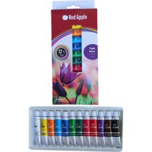 Red Apple 12 ml 12 Renk Yağlı Boya