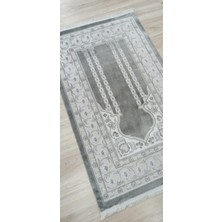 Pırlanta  Evva Halı Seccade Parlak Yumuşak Dokulu Kadifemsi Yüzey  77 x 125  cm