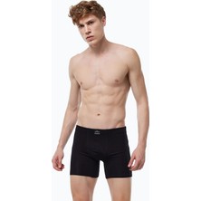 Malabadi Erkek Siyah 8 Li Premium Collection Modal Uzun Boxer 8M250
