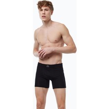 Malabadi Erkek Siyah 8 Li Premium Collection Modal Uzun Boxer 8M250
