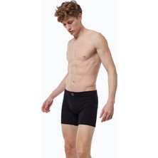 Malabadi Erkek Siyah 8 Li Premium Collection Modal Uzun Boxer 8M250