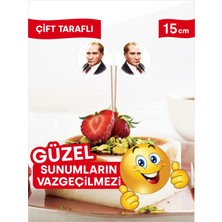 Home Atatürk Portresi Baskılı Bayrak Kürdan