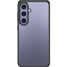 Apsuwa Samsung Galaxy S25 Plus Kılıf Roll Arkası Sert Mika Şeffaf + Ekran Koruyucu
