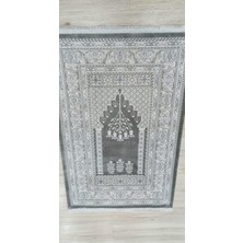 Pırlanta  Agua Kalın Halı Seccade Parlak Yumuşak Dokulu Kadifemsi Yüzey  77 x 125  cm