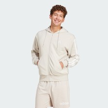 Adidas Sportswear JE6340 Essentials 3-Stripes French Terry Full-Zip Hoodie