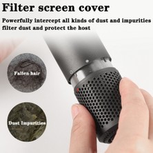 Augusts Dış Filtre Kapağı Dyson HD01 HD03 HD08 Saç Kurutma Makinesi Toz Geçirmez Süzgeç Filtre Net Parça Temizleyici Aksesuarları F (Yurt Dışından)