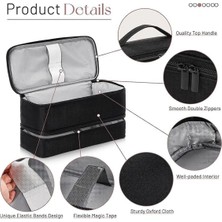 Augusts Shark Için Taşıma Çantası Flexstyletravel Kılıfı 430/440 Dyson Airwrap Için Flexstyle Taşınabilir Saklama Kutusu Siyah (Yurt Dışından)