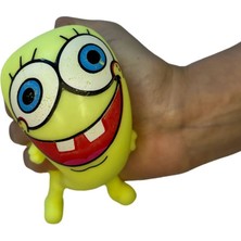 Sünger Bob Figürlü Köpük Dolgulu Dokunsal Duyusal Oyuncak