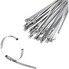 JMT-7985 Kablo Bağı Metal 84CM 7.9mm (100 Adet)