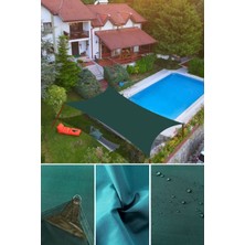 Branda Dünyası 1.5x2 Metre Su Geçirmez Dikdörtgen Gölgelik Oxford Kumaş