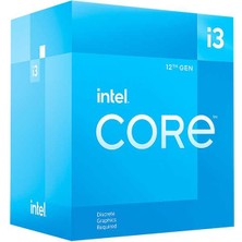 INTEL CORE i3-12100F 3.30GHZ 12MB 1700P 12.NESİL FANLI BOX