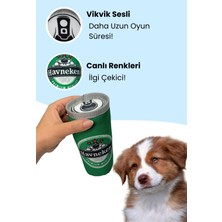 Havhav Köpek Oyuncağı Peluş Kutu Içecek Vikvik Sesli Köpek Aktivite Oyuncağı