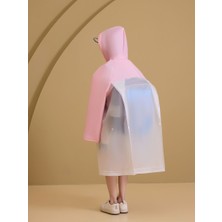 Kendi Desenini Yarat! Çanta Bölmeli Su Geçirmez Çocuk Yağmurluk