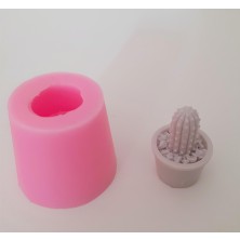 Ipek Hobi Minik Kaktüs Silikon Kalıp 3x2 cm
