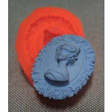 Ipek Hobi Kadın Portre Sabun Kalıbı ve Kokulu Taş Kalıbı