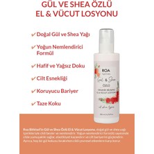 Roa Bitkisel Gül ve Shea Özlü El & Vücut Losyonu