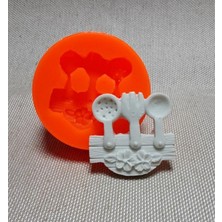 Ipek Hobi Kaşık Çatal Set Sabun Kalıbı ve Kokulu Taş Kalıbı