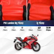 Honda Cbr 500 R Motosiklet Brandası Su Geçirmez Branda Kırmızı Branda Motor Branda Lç