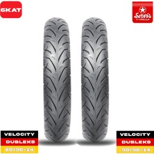 Servis Tyres Honda Dio 110 Ön Arka Lastik Takım 80/90-14 - 90/90-14