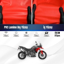 Trıumph Tıger 850 Sport Motosiklet Brandası Su Geçirmez Branda Kırmızı Branda Motor Branda Xxl