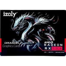 İzoly AMD Radeon RX550 4GB GDDR5 128Bit (DVI+HDMI+DP) PCI-Express 3.0 Ekran Kartı