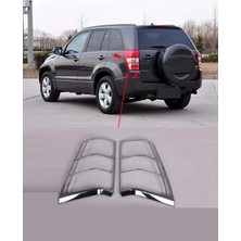Suzuki Grand Uyumlu Vitara 2007 2012 Arka Stop Kaplama Abs (Plastik) Krom