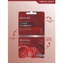 Dermokil Kırmızı Kil Maskesi(Akne ve Sivlce Karşıtı) 2 x 7,5 ml