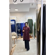 Famelin Hafif Ispanyol Paça Pantolon 1592 Lacivert