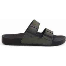 Ceyo 2116-BHM10 Tam Anatomik Unisex Tokalı Günlük Terlik - NKT02116-HAKI-40
