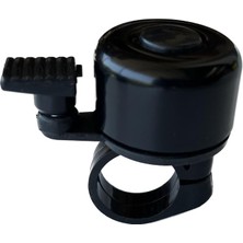 Atl Bisiklet Zili Alüminyum (Siyah) (Vurmalı)